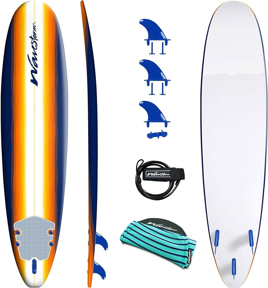 Wavestorm - Classic Soft Top Foam 8ft Surfboard | Amazon (US)