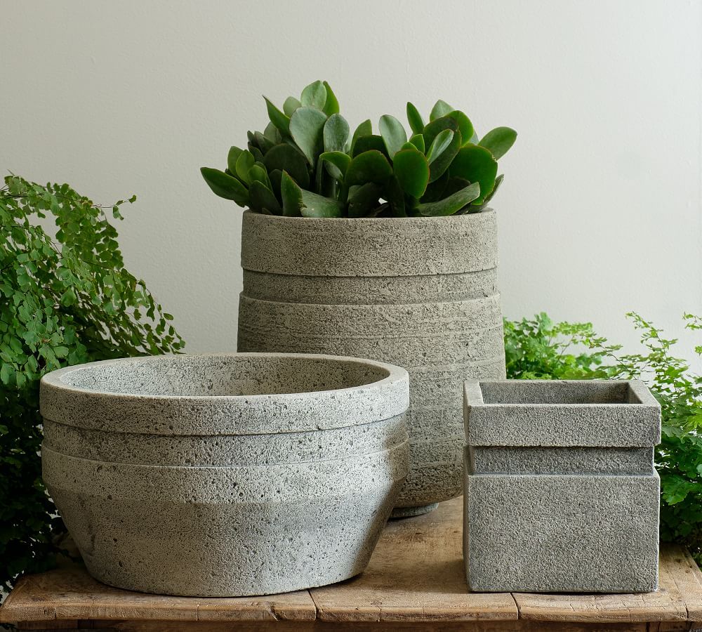 Irving Stone Planters | Pottery Barn (US)