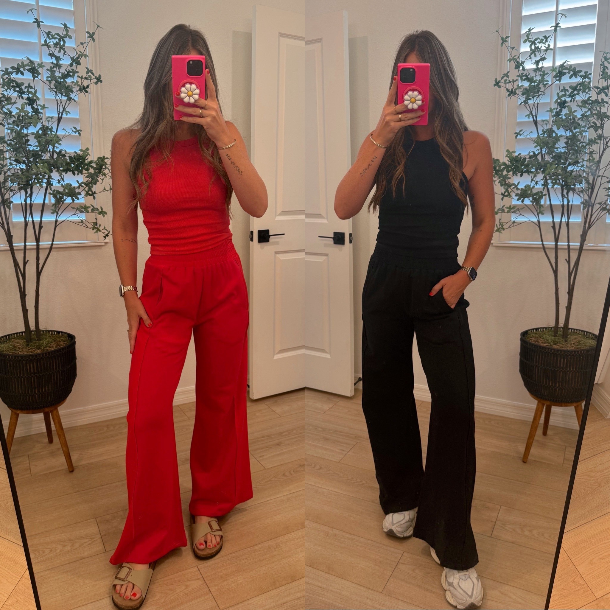 I’d grad this FAST! High-sell out risk 🚨 especially while it’s marked 30% off for the final sale day for Prime Day Deals 🎉 I’m in my true size small. Totally shook at the quality and details of this set. The material isn’t identical to my FP one butttttt it’s super, super similar.. so good, I can’t believe it honestly. Lmk if you have any qs! #casualoutfits #momootd #momoutfits #matchingsets #primedaydeals #primeday #amazonoutfits #amazonfinds #lookforless #traveloutfit 