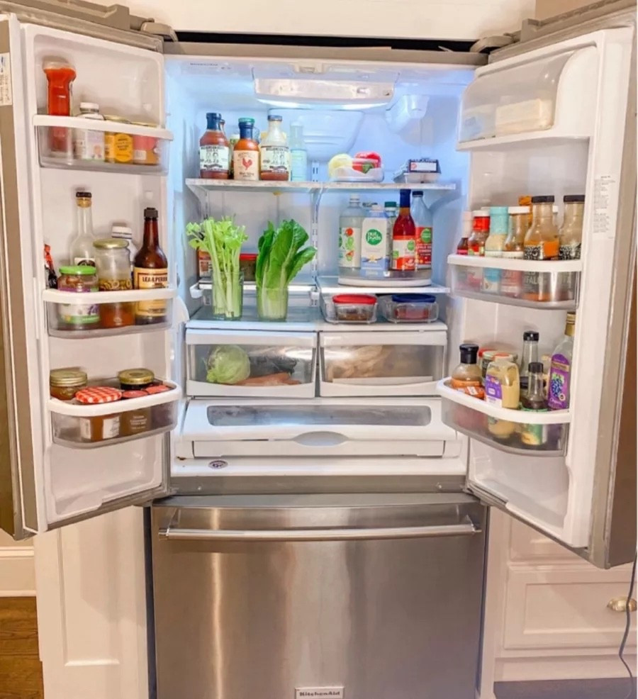 Refrigerator organization 
home organization 
Kitchen organization

#LTKmomlife #LTKfoodie #LTKHome