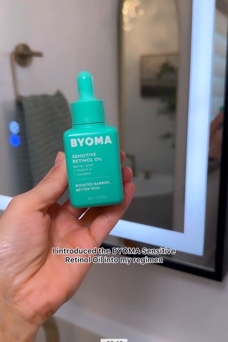 
#ad I started using the @BYOMA Sensitive Retinol Oil from @target a few weeks ago & my skin is LOVING IT!!! This improves the appearance of fine lines, dark spots, blemishes, textures, & more! AND ONLY $17.99 🤩🤯

#byoma #byomapartner #skinbarrier #ceramides #TargetPartner #Target 

#LTKbeauty #LTKxTarget