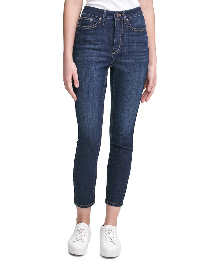 Calvin Klein Jeans Skinny High-Rise Jeans & Reviews - Jeans - Juniors - Macy's | Macys (US)