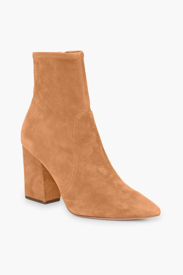 Bracco Suede Slim Isla Ankle Bootie | Tuckernuck (US)