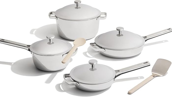 Our Place Titanium Pro Cookware Set | 10-Piece Pots and Pans Set with Always Pan Pro, Perfect Pot... | Amazon (US)