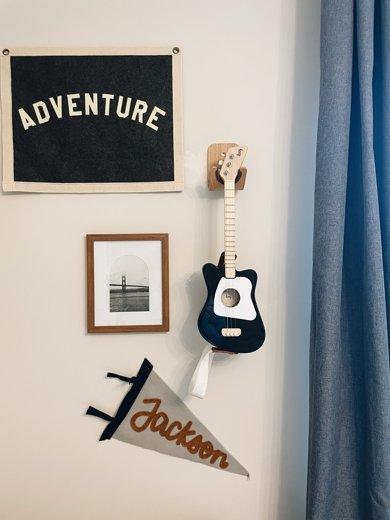 Kids decor, kids bedroom, boys decor, kid boy room, wall decor, kids guitar, felt flag, custom flag, toddler boy room, baby boy room, home decorr

#LTKhome #LTKbaby #LTKkids