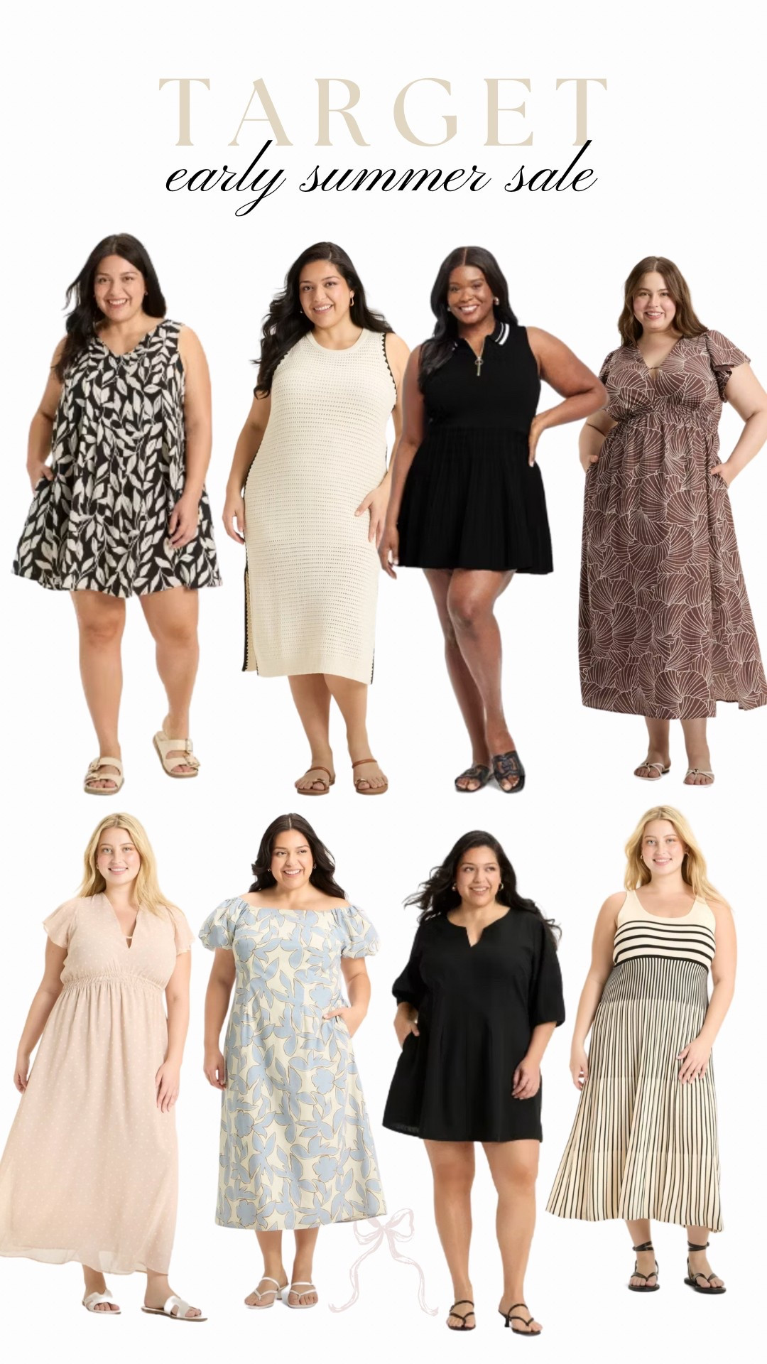Regular bra friendly target dresses on sale for spring and summer! I’m typically a 3x in these

#LTKWorkwear #LTKStyleTip #LTKPlusSize