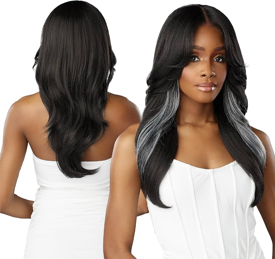 Sensationnel Bare Lace Y-Part lace Wigs - Haze glueless lace synthetic with preplucked hairline N... | Amazon (US)