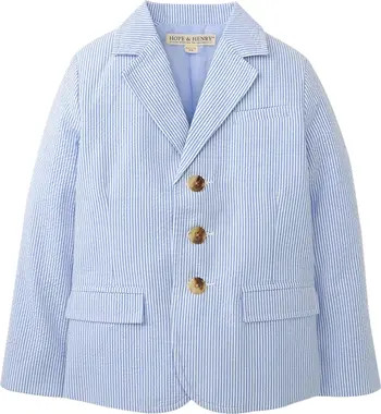 Boys' Organic Seersucker Suit Jacket, Toddler | Nordstrom