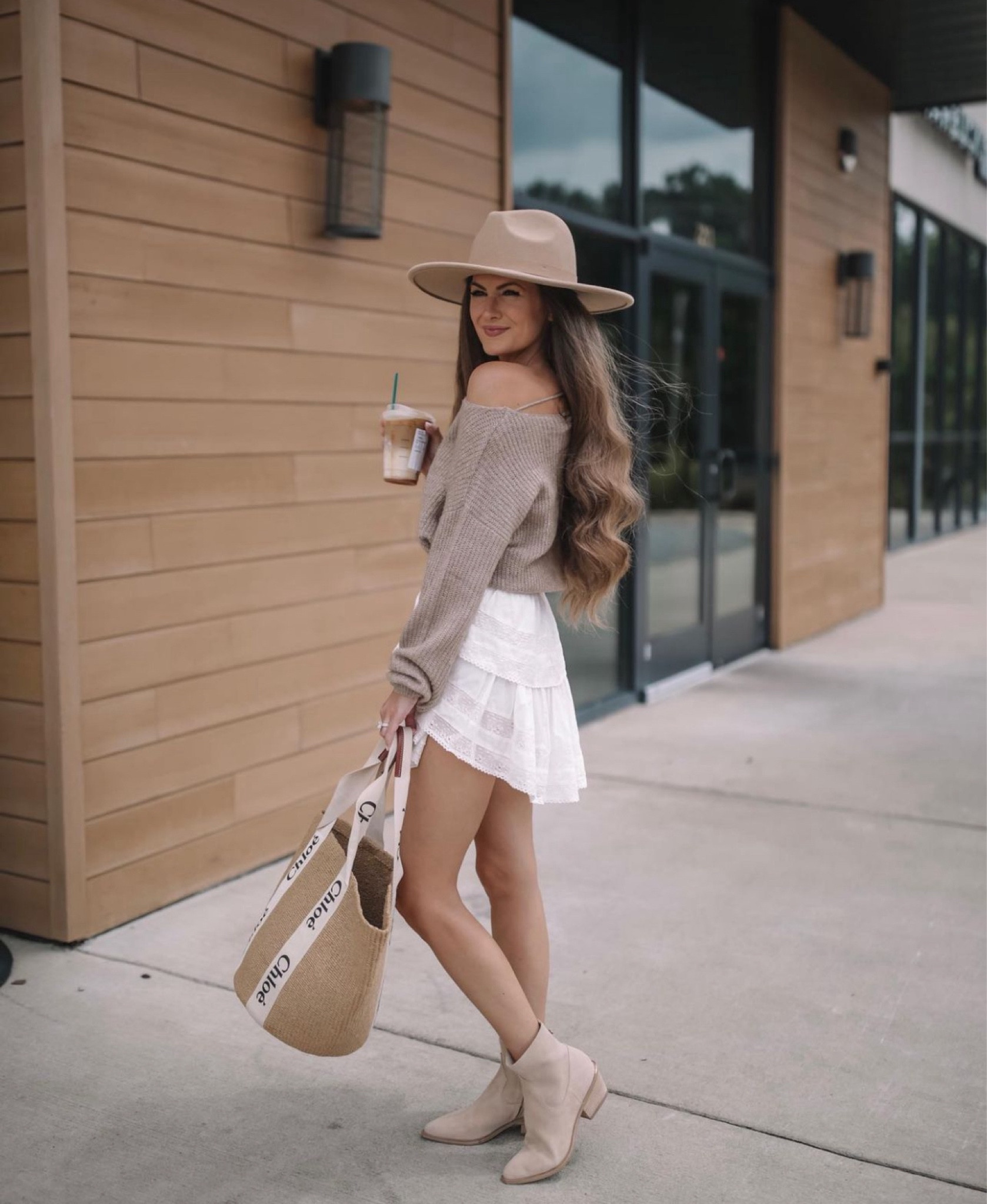 Nordstrom outfit, fall boots, sweater, white skirt, transitional outfit, fall fashion, fall find #LTKBacktoSchool 

#LTKShoeCrush #LTKStyleTip #LTKSeasonal