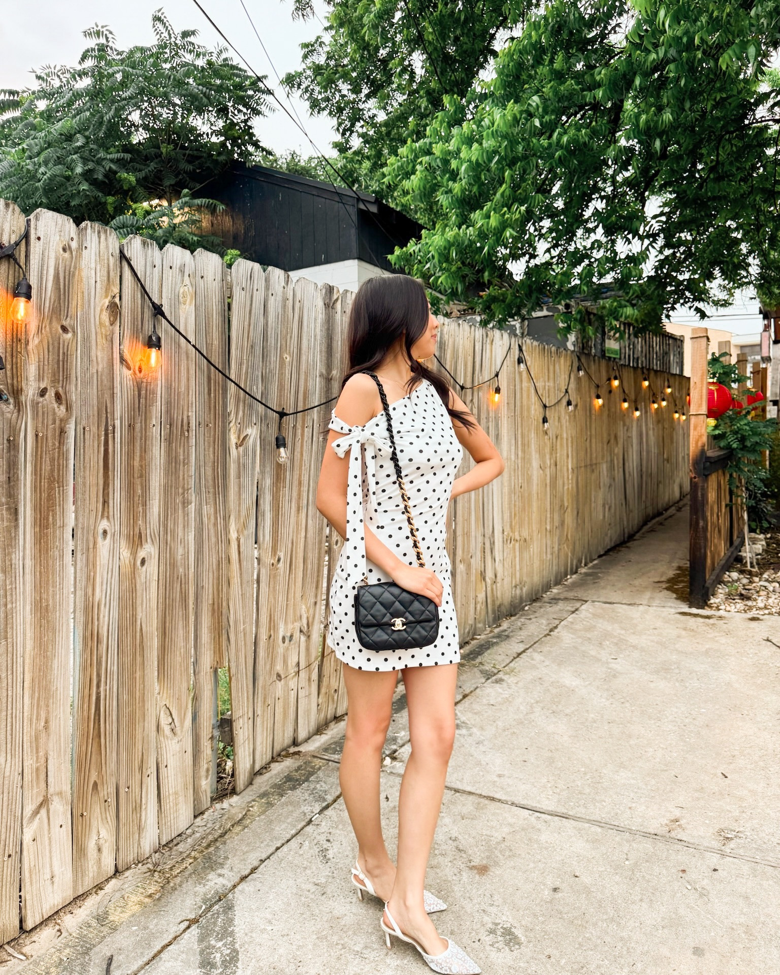 Amazon dress (XS), polka dot dress, white heels, polka dot outfit, Amazon fashion accessories

#LTKootd #LTKSeasonal #LTKgrwm