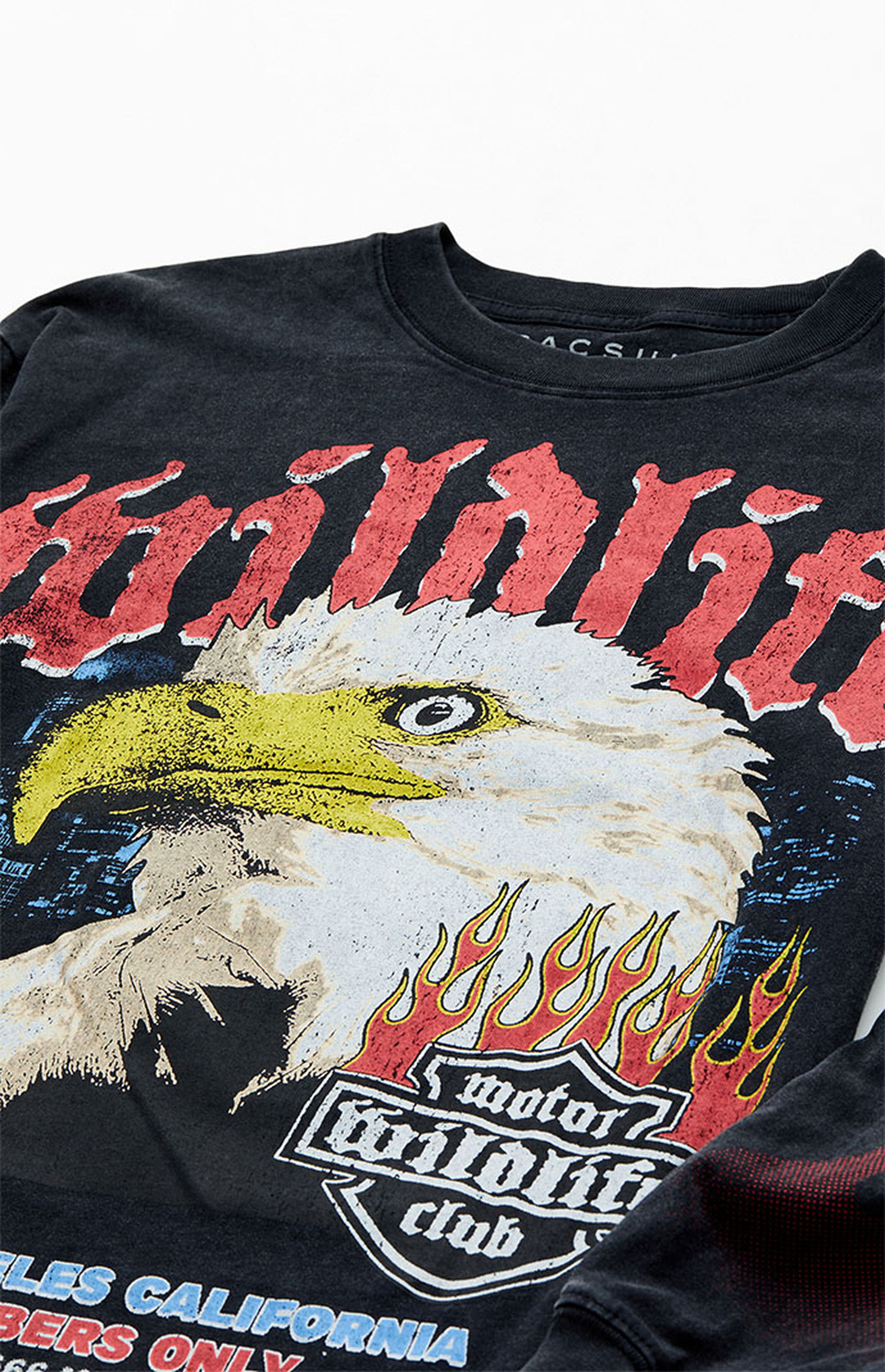 PacSun Wildlife Moto Oversized Long Sleeve T-Shirt | PacSun