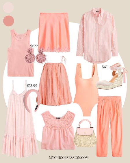 Is pink your favorite summer color? Take inspiration from this peony/coral/pink color to brighten up your summer outfits!

#LTKSeasonal #LTKFindsUnder100 #LTKFindsUnder50