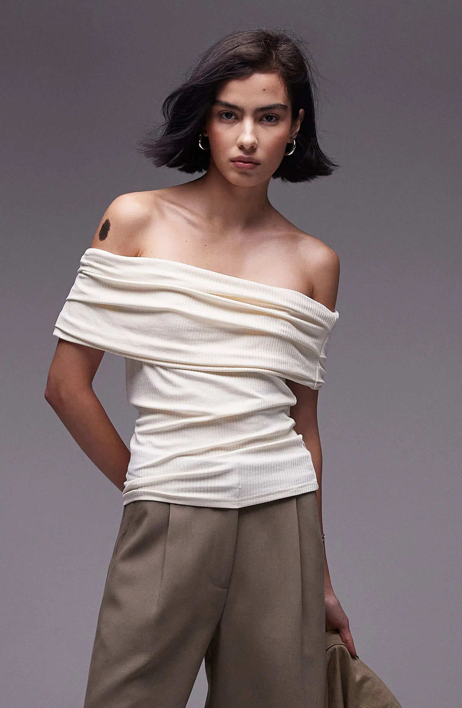 Off the Shoulder Jersey Top | Nordstrom