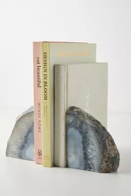 Agate Crystal Bookends | Anthropologie (US)