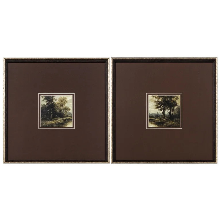 My Texas House Follow the River Bend 20x20 Framed Wall Art | Walmart (US)
