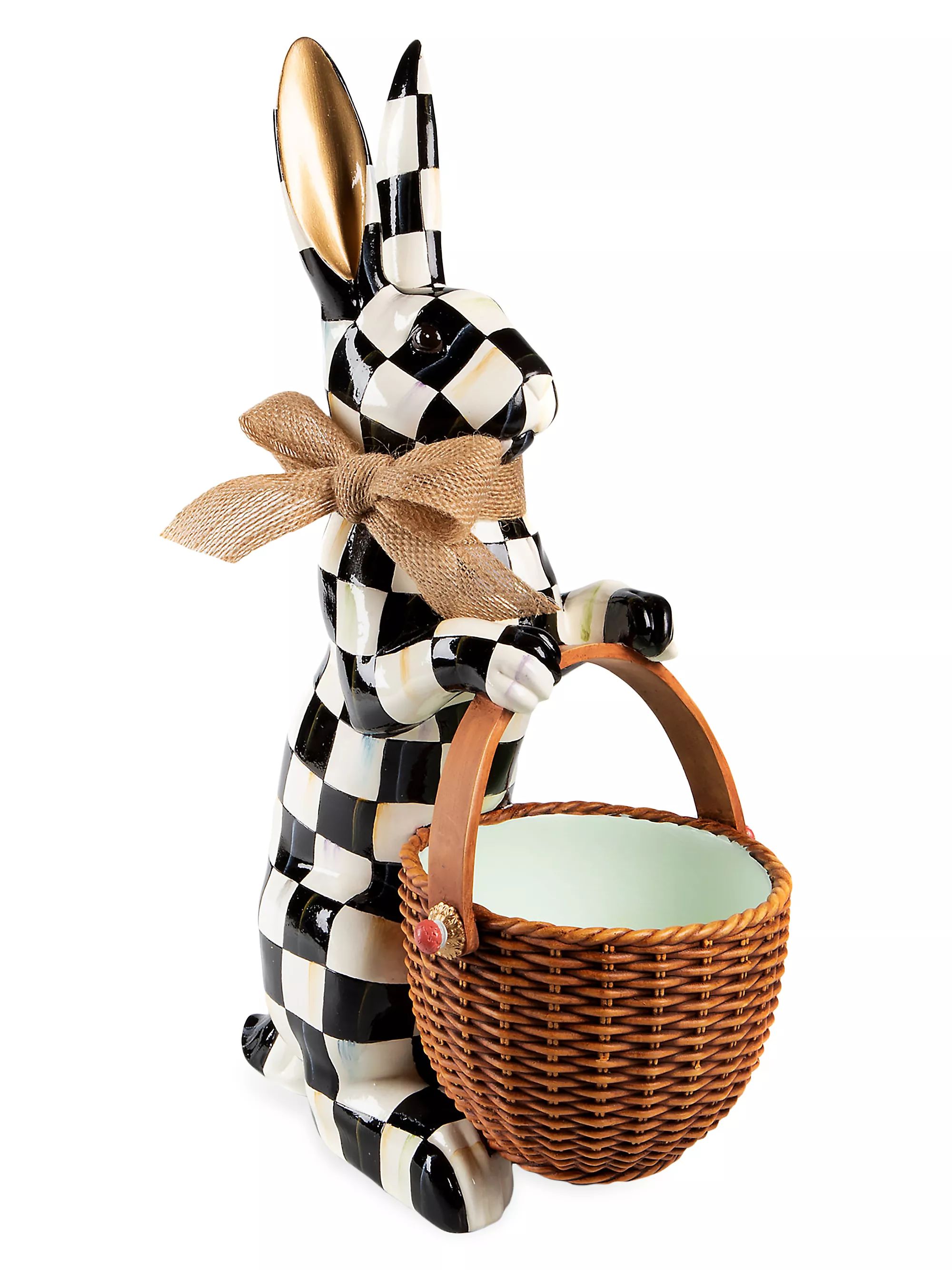 Courtly Check Basket Bunny | Saks Fifth Avenue
