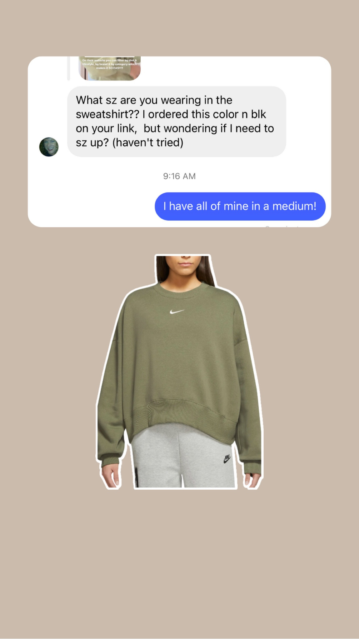 My Nike sweatshirt in this color is on sale! 

Dressupbuttercup.com

#dressupbuttercup 

#LTKstyletip #LTKsalealert #LTKSeasonal