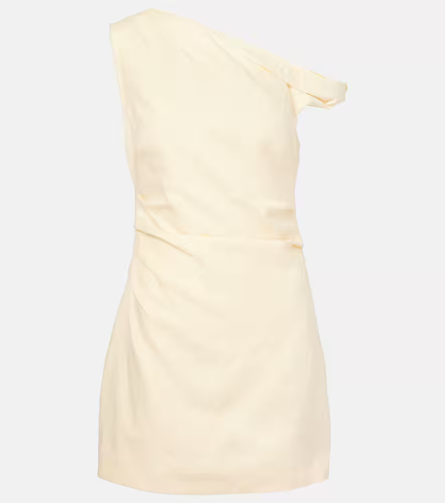SIR Iris one-shoulder linen minidress | Mytheresa (US/CA)