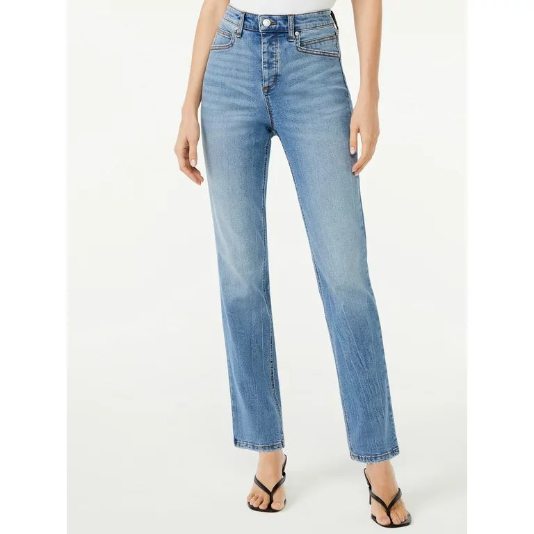 Scoop Women's Phoenix 90s Slim Straight Jeans | Walmart (US)