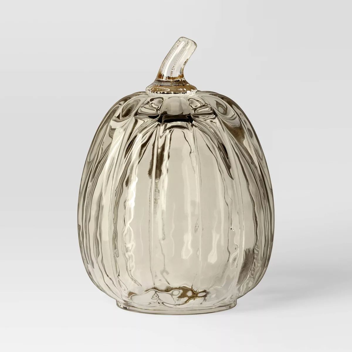 Medium Glass Pumpkin Figurine Champagne - Threshold™ | Target