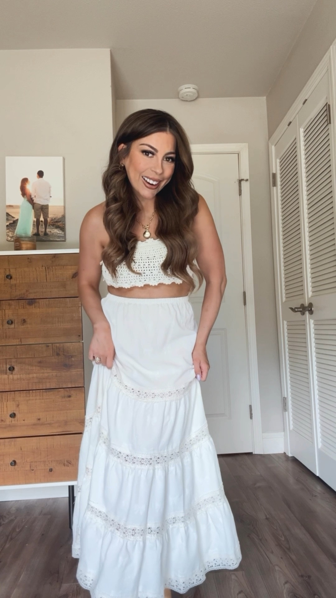 Wearing size small in this white maxi skirt and crochet tube top from Amazon!

Amazon style
Amazon finds
White maxi skirt

#LTKFindsUnder50 #LTKSeasonal #LTKVideo