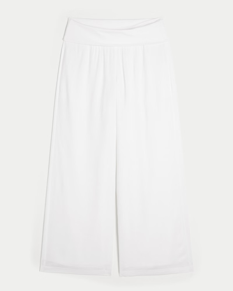 Women's Foldover Waist Super Baggy Pants from Hollister | Hollister (US)
