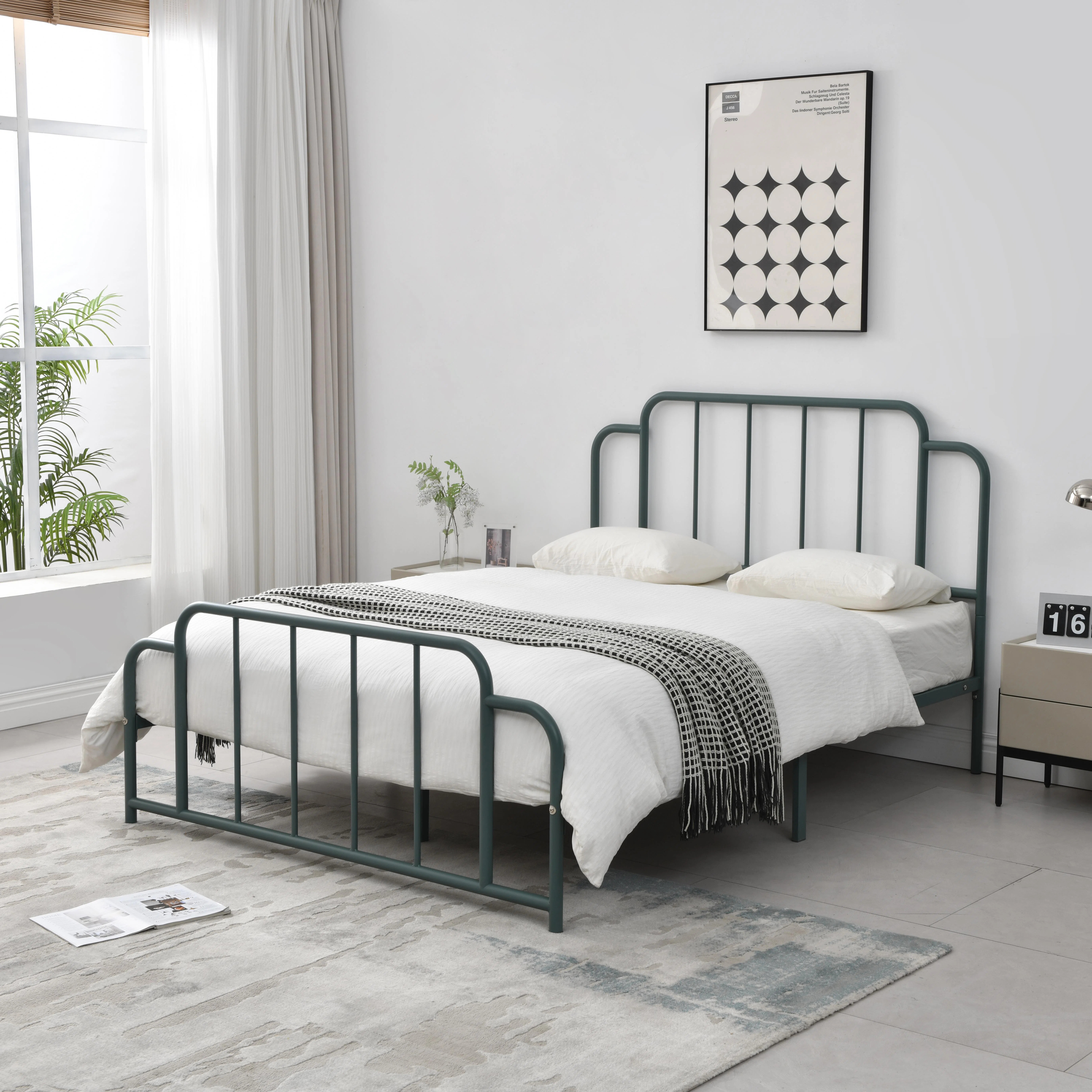 Ebern Designs Gurtha Metal Platform Bed & Reviews | Wayfair | Wayfair North America
