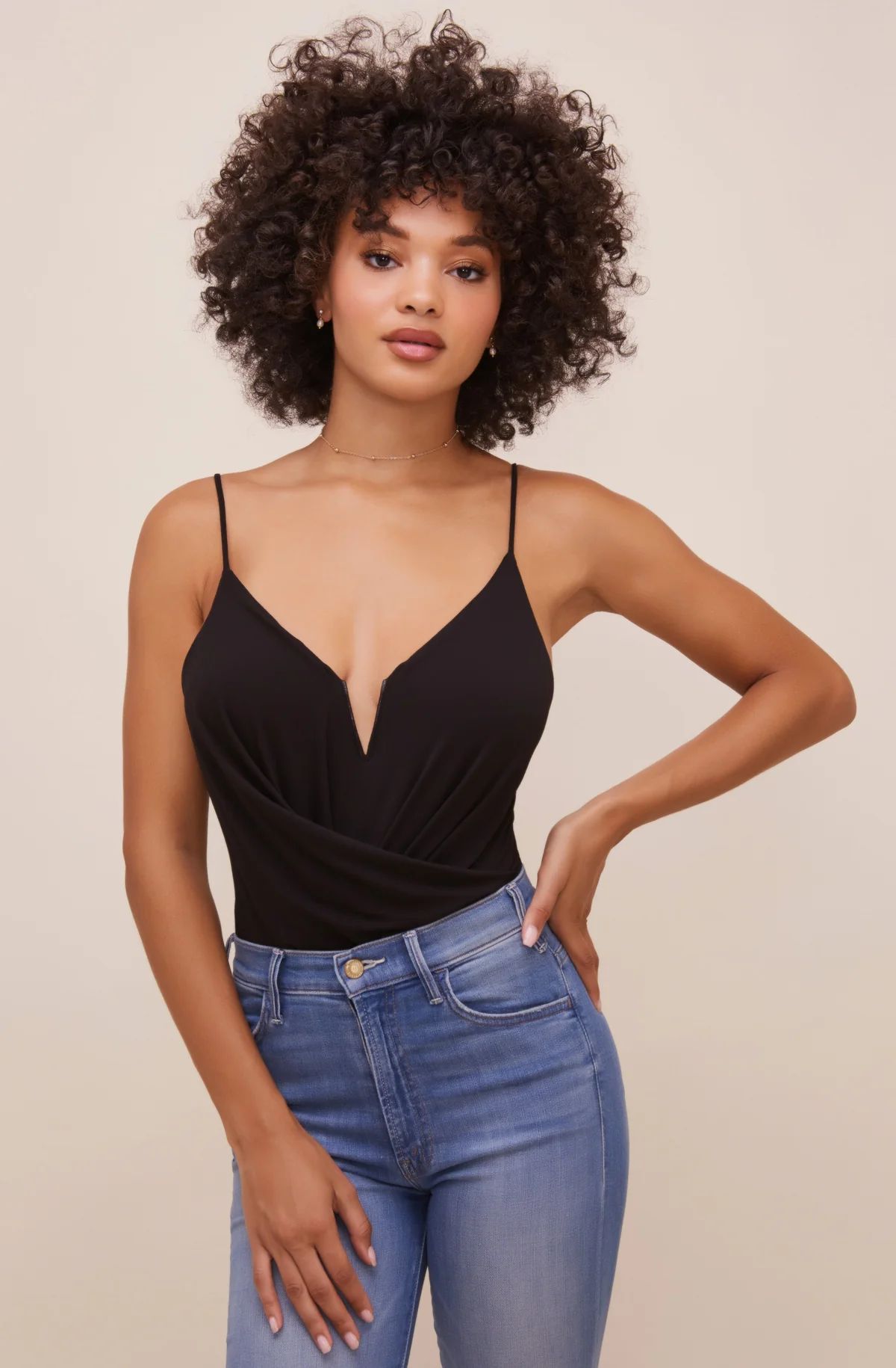 Anissa Plunge Bodysuit | ASTR The Label (US)