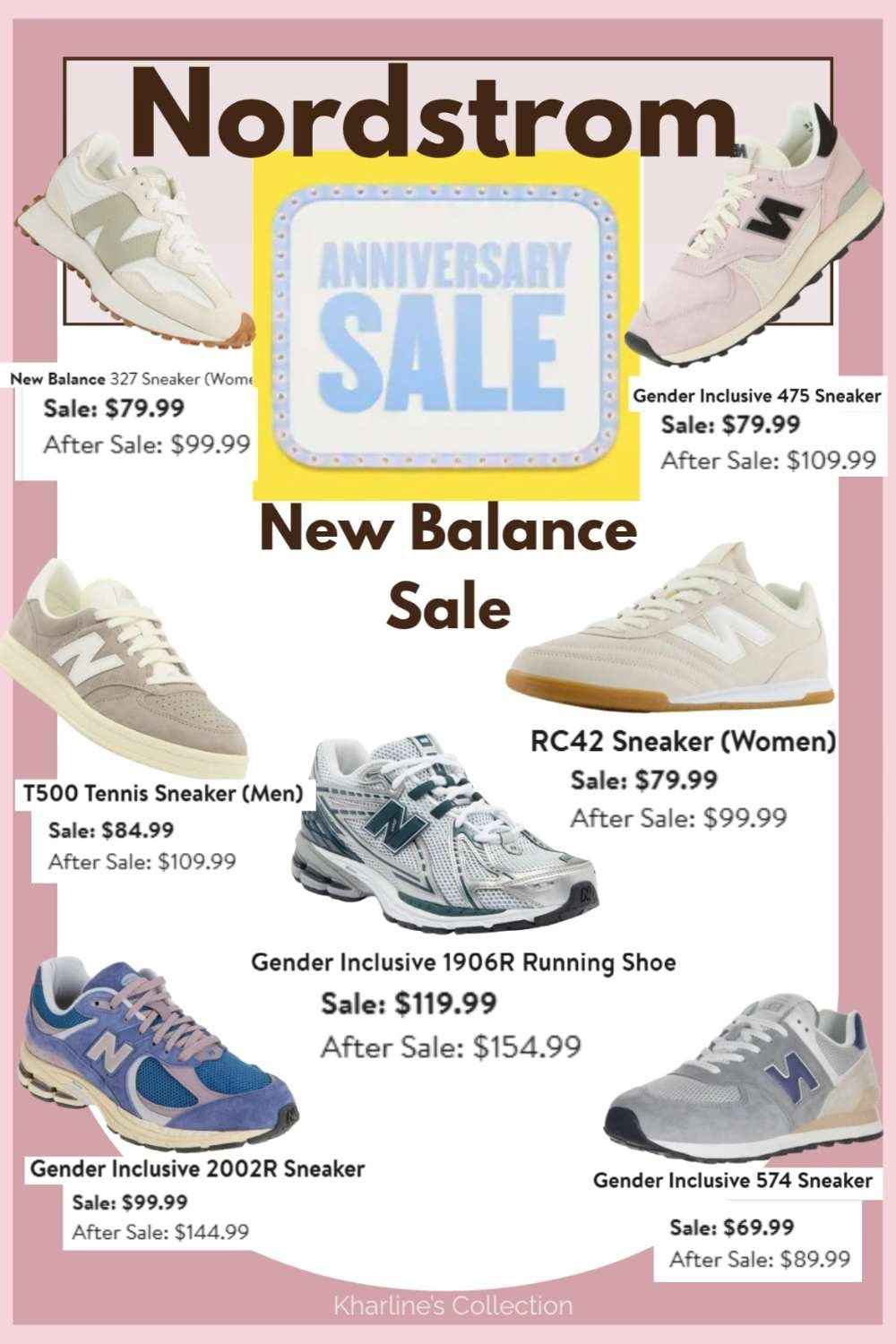 New Balance Sneaker Deals for the Whole Family – Nordstrom Anniversary Sale 2025
The Nordstrom Anniversary Sale is the perfect time to grab the most popular New Balance sneakers — including cult-favorite styles for women, men, and teens. I’ve rounded up the best markdowns from this year’s lineup so you can grab your size before it sells out 👀

✨ Featured Styles on Sale:
– New Balance 574 Sneaker (Women)
– New Balance Gender Inclusive 574 Sneaker
– New Balance 327 Sneaker (Women)
– New Balance RC42 Sneaker (Women)
– New Balance Gender Inclusive 1906R
– New Balance Gender Inclusive 530
– New Balance Gender Inclusive 2002R
– New Balance Gender Inclusive 475 Sneaker

These are timeless, comfy, and versatile kicks — perfect for school, work, errands, and weekend style. Sizes are going fast during the sale, so don’t wait.

🛍️ Tap + FOLLOW for more daily NSALE deals you’ll actually want to wear — I’ll be updating my LTK with restocks, price drops, and must-haves all week long.


#NewBalanceOnSale #NordstromAnniversarySale #NSale2025 #LTKSneakerFinds #NewBalanceSneakers #LTKFamilyStyle #BackToSchoolShoes #LTKUnder100 #LTKFallStyle #SneakerStyleEdit #LTKMenswear #LTKTeenStyle #LTKWomensStyle #AnniversarySale2025 #LTKFinds #SoftLifeStyle #ComfyAndCute #LTKFollowMe #EverydaySneakers #ClassicSneakerStyle 

 #LTKActive #LTKSaleAlert #LTKFamily