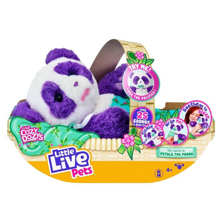 Little Live Pets - Cozy Dozys - Petals the Panda | Target