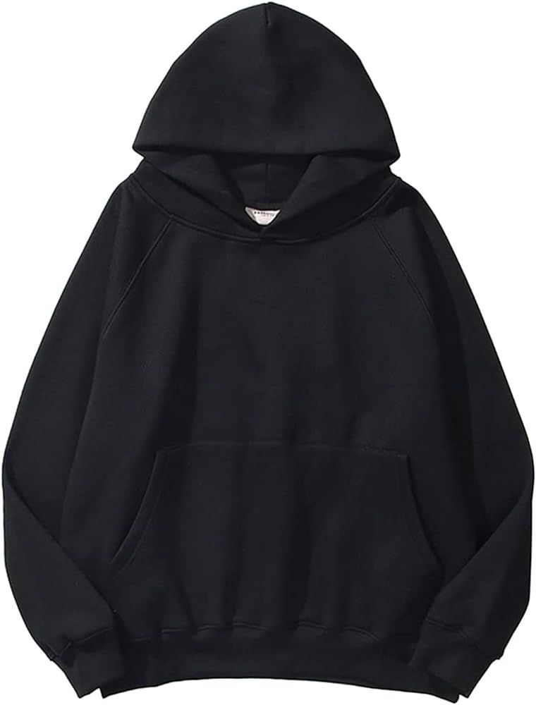 Women Hoodies Fleece Oversized Sweatshirt Casual Basic Long Sleeve Athletic Workout Pullover 2023... | Amazon (US)