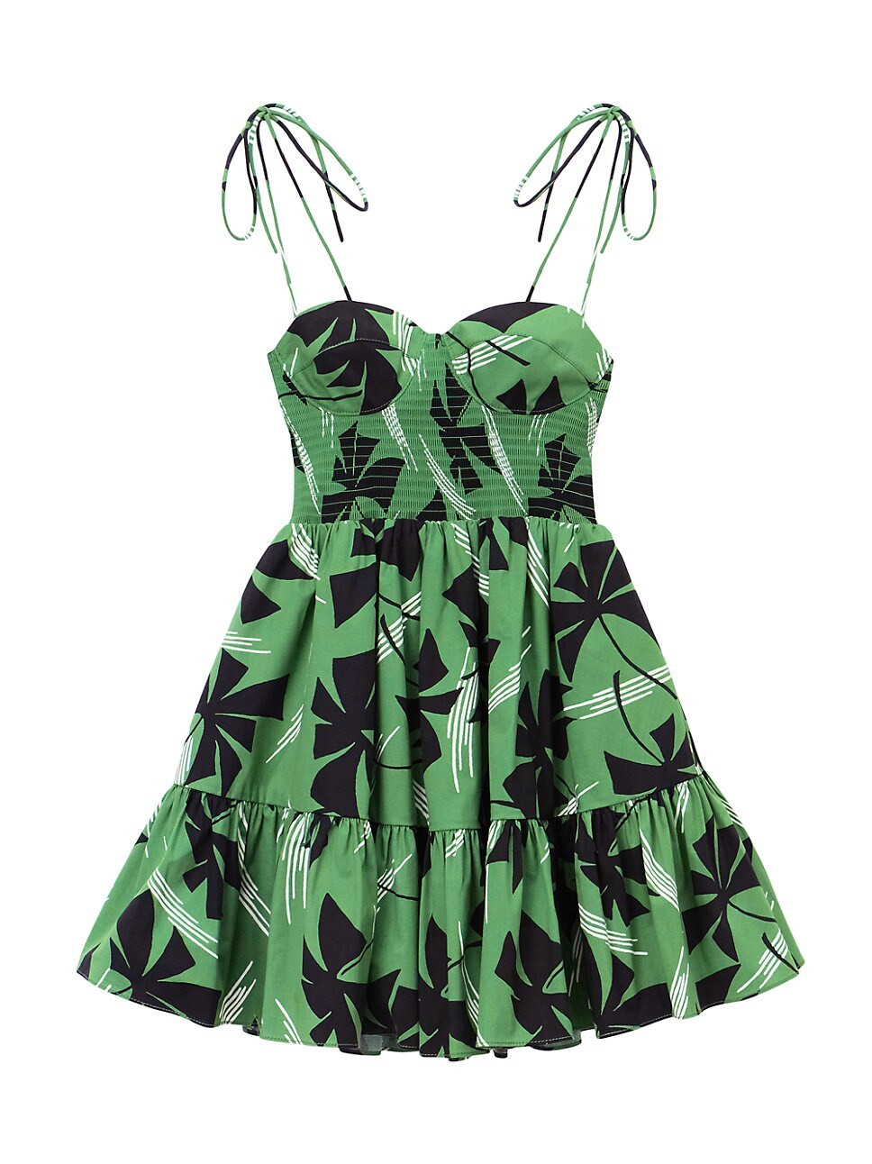 Landry Pinwheel Bustier Minidress | Saks Fifth Avenue