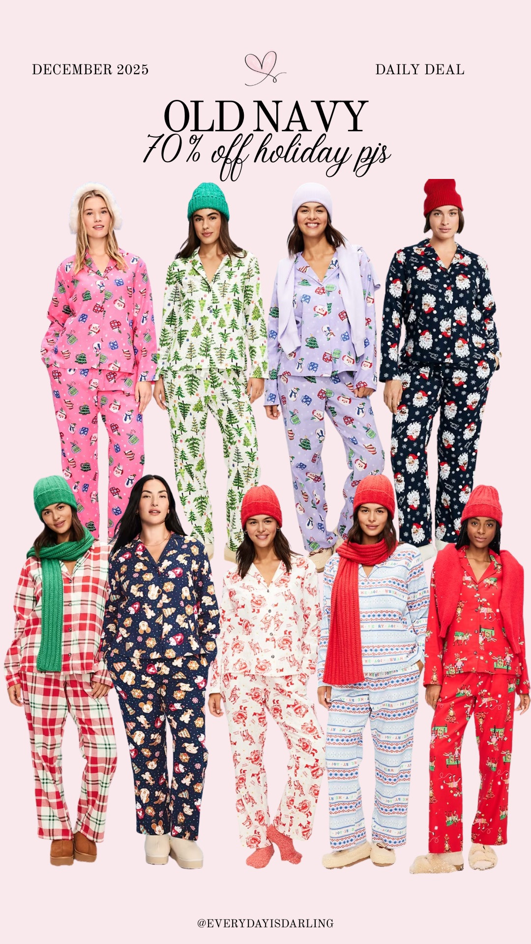 70% off holiday pjs! Snag a pair before it's too late!  

 #LTKHoliday #LTKootd #LTKmorningroutine