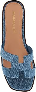 Madden Girl Women's Haileyy Slide Sandal | Amazon (US)