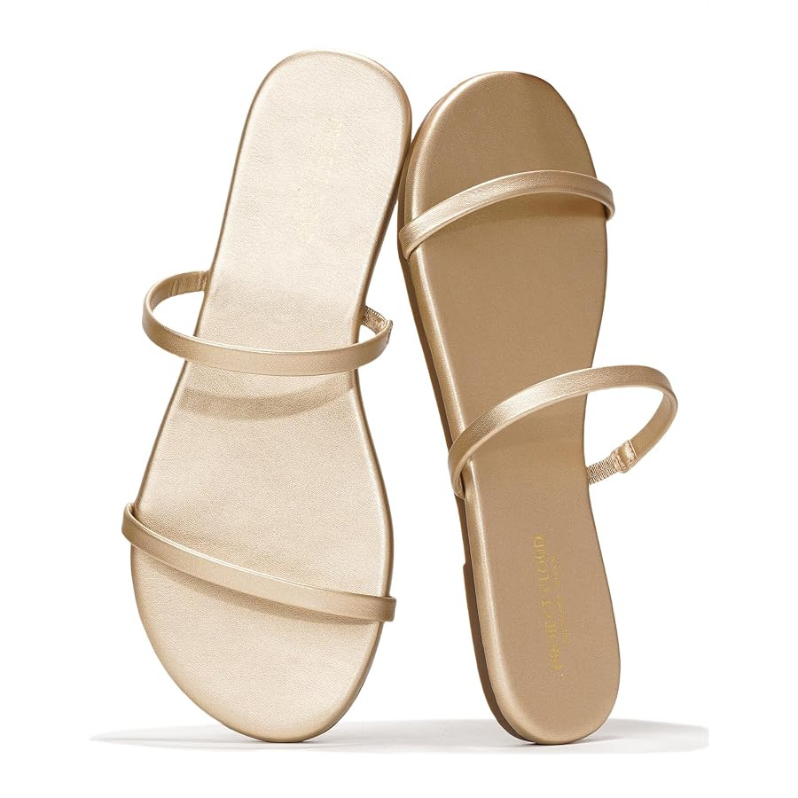 Project Cloud Sandalias de verano para mujer 2025 – Plantilla de espuma viscoelástica y sandal... | Amazon (US)
