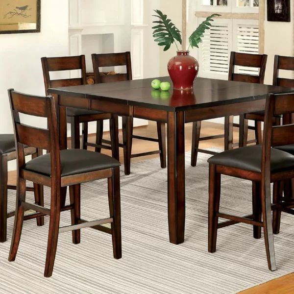 RJ Counter Height Solid Wood Dining Table | Wayfair North America