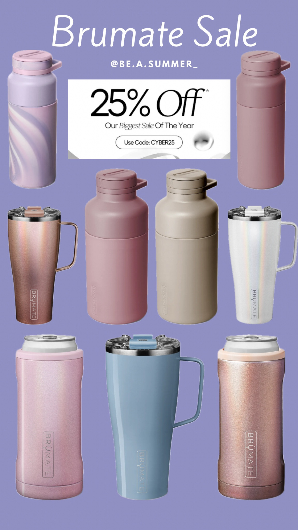 Checkout the Brumate Sale! 25% off right now!

#hoc #hocsummer #beasummer

#LTKstyletip #LTKtravel #LTKsalealert