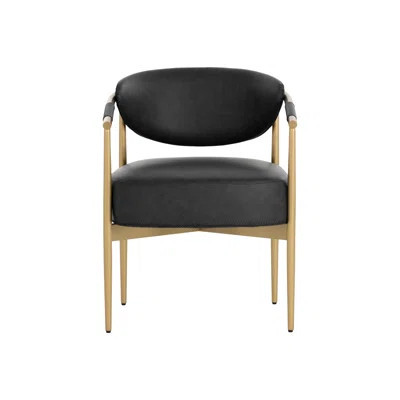 Fedoro DINING ARMCHAIR - MILLIKEN COGNAC | Wayfair North America
