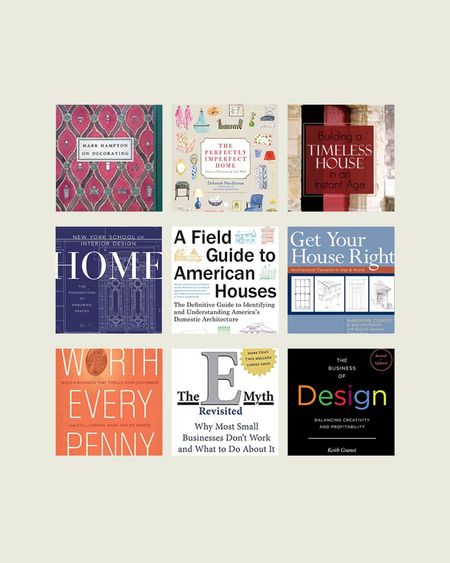 A few of our favorite business and interior design books for designers and design business owners. 

#LTKFind #LTKhome #LTKunder50