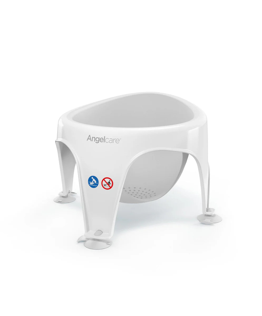 Angelcare Aqua Soft Touch Baby Bath Seat - Grey | Mamas & Papas