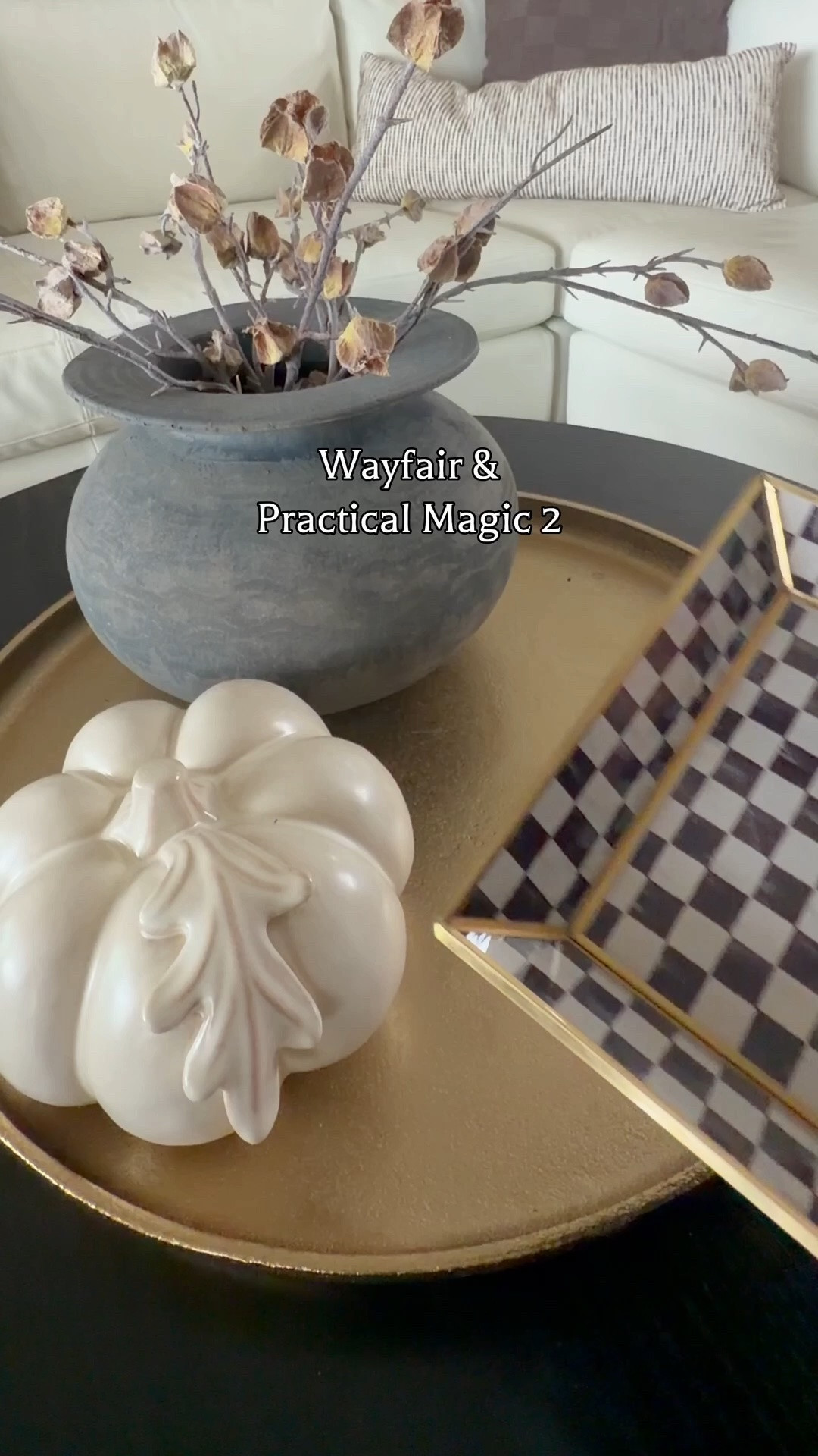 Wayfair & Practical Magic2
McKenzie Childs tray, crackle candle, transitional home, modern decor, amazon find, amazon home, target home decor, mcgee and co, studio mcgee, amazon must have, pottery. barn, Walmart finds, affordable decor, home styling, budget friendly, accessories, neutral decor, home finds, buy new arrival, coming soon, sale alert, high end look for less, Amazon favorites, Target finds, cozy, modern, earthy, transitional, luxe, romantic, home decor, budget friendly decor #wayfair

#LTKSeasonal #LTKHome
