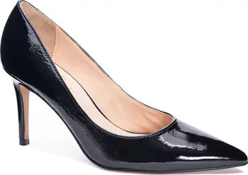42 Gold Rafee Liquid Patent Pointed Toe Pump (Women) | Nordstrom | Nordstrom