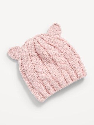 Cable-Knit Critter Beanie for Toddler Girls | Old Navy (US)