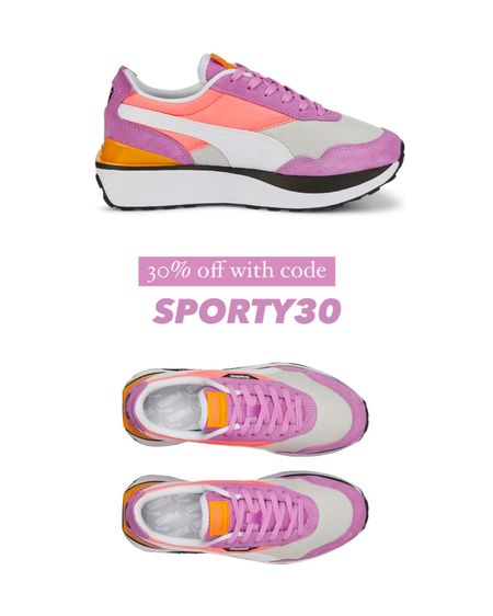 Pink and coral colorful sneakers 

- great for workout shoes
- Disney sneakers 

#LTKSale #LTKFind #LTKshoecrush