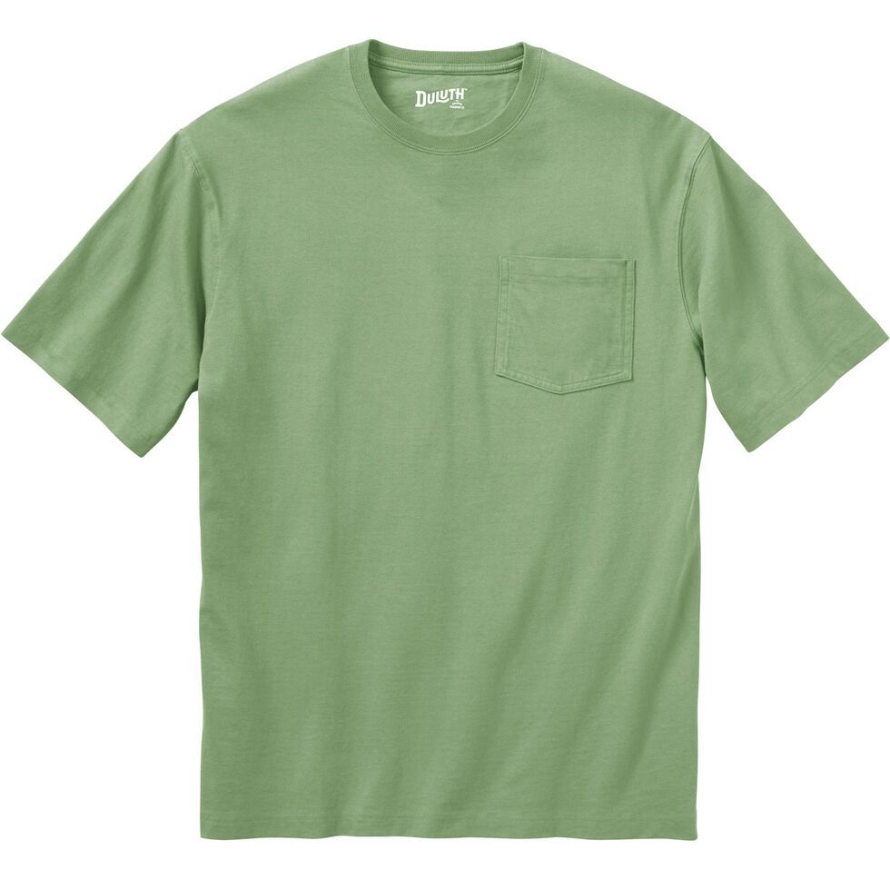 Men's Longtail T Relaxed Fit SS Crew with Pocket | Duluth Trading Company