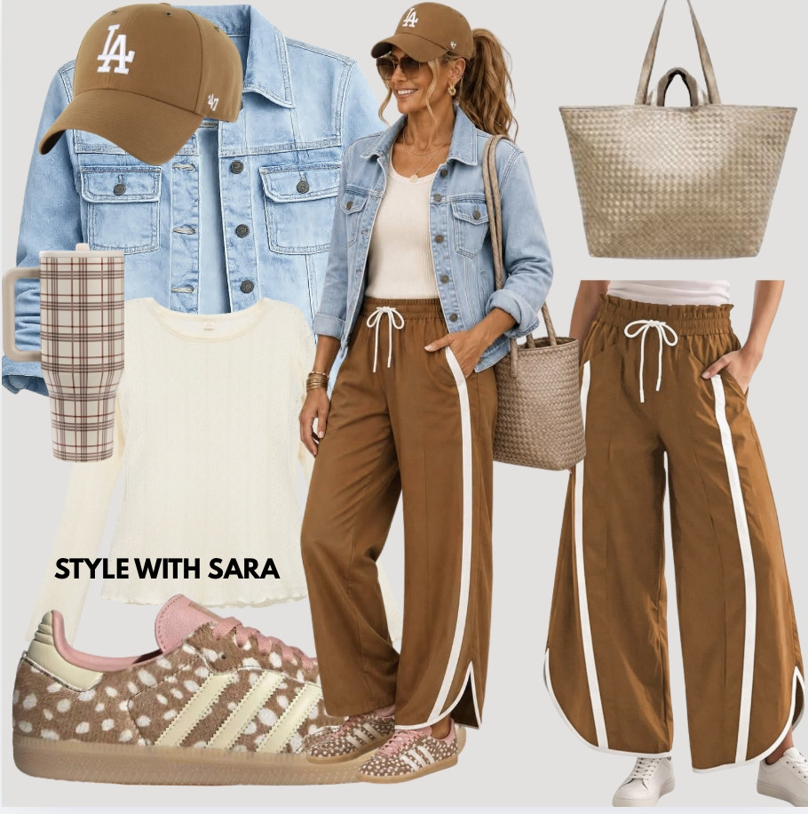 These new bambi sambas just dropped, and I found the cutest track pants to go with them! 👟 Last year, a very similar designer-style track pant went viral—and this pair gives you that same elevated look for way less. 🙌

It’s sporty, trendy, comfortable, and perfect for the girl on the go this fall. If you want this entire fun look  

, comment FALL and I’ll send you the links! 🍂

#LTKgrwm #LTKmomlife #LTKdayinmylife
