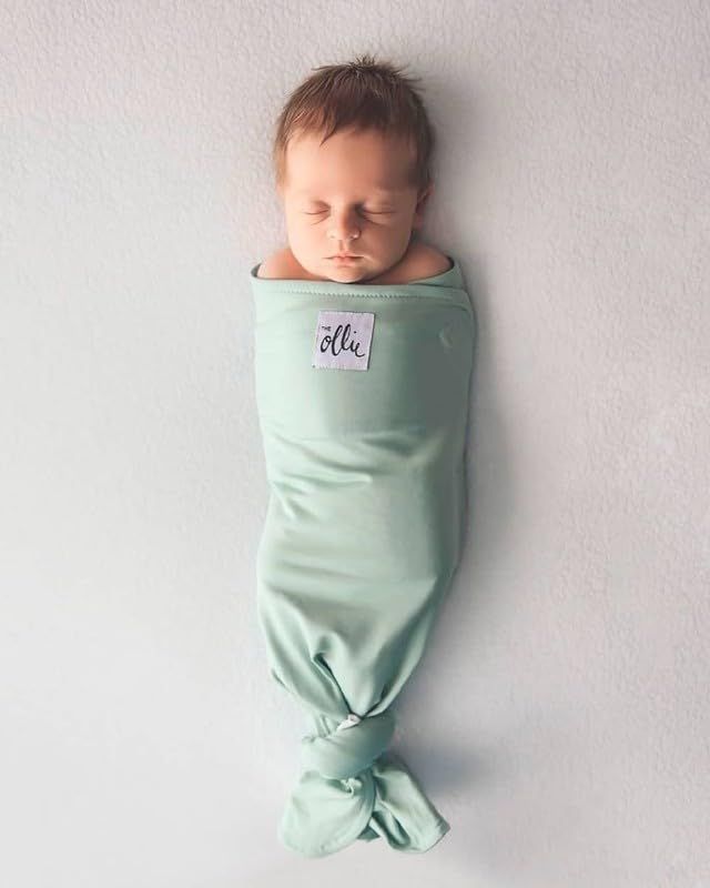 The Ollie Swaddle - Helps to Reduce The Moro (Startle) Reflex - Made from a Custom Designed Moist... | Amazon (US)