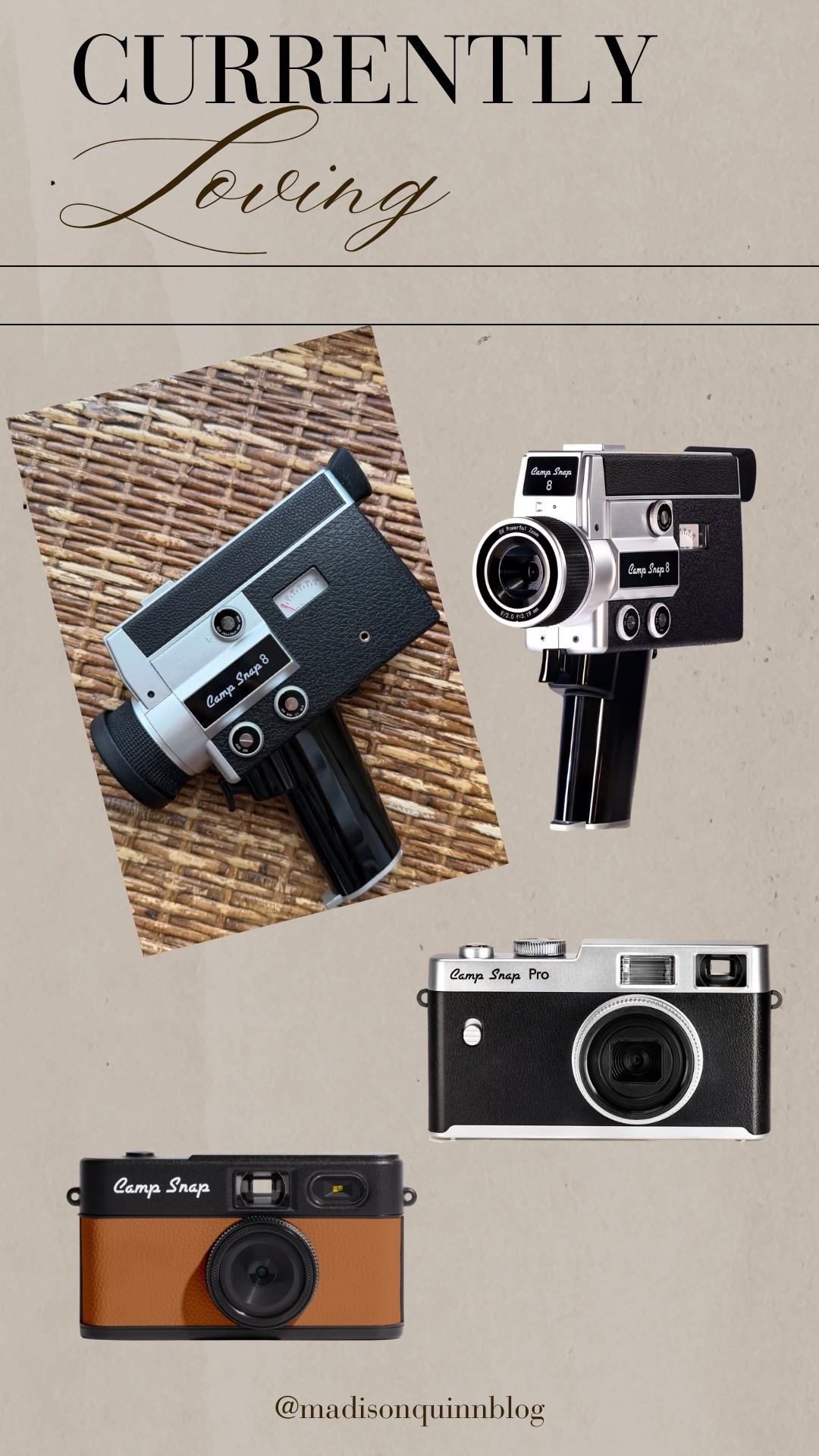 These cameras are so adorable and give the sweetest retro vibe to capture family moments! 

Video camera retro filming family videos capturing memories family moments tech gift idea

#LTKSeasonal #LTKHome #LTKKids