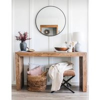 West Elm Inspired Console Table, Real Wood, Entryway Table | Etsy (US)