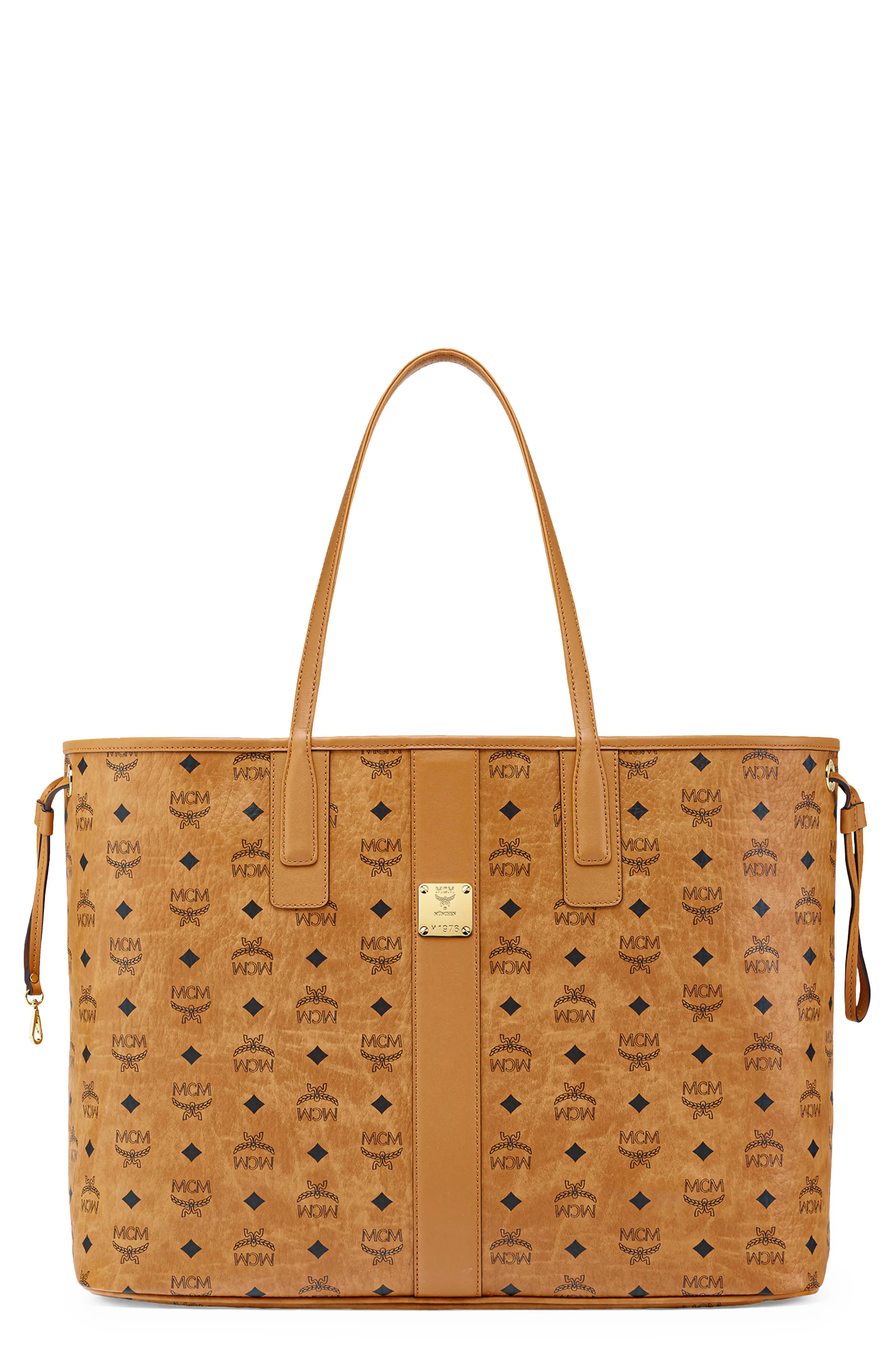 MCM Large Reversible Liz Shopper in Visetos (Women) | Nordstrom | Nordstrom